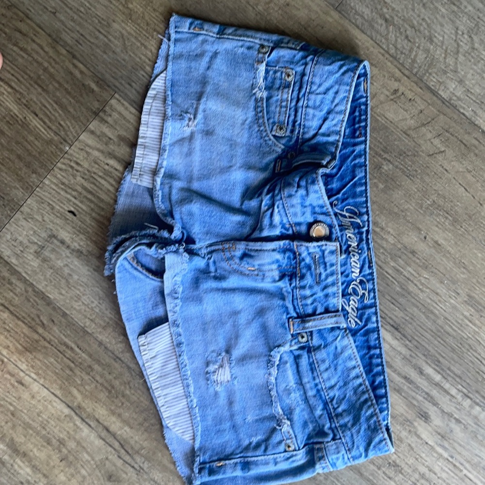 American eagle jean shorts